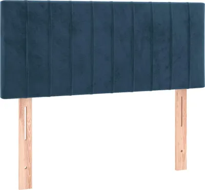 Obrázok produktu pre vidaXL Čelo postele Dark Blue 80x5x78/88 cm Velvet