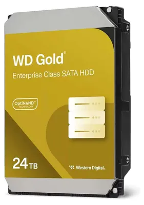 Obrázek produktu pro Western Digital Gold WD242KRYZ, 24 TB, 7200 ot/min, 512 MB, 3.5", Serial ATA III