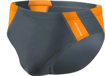 Produktbild von sesto senso Herren Badehose Slip Schwimmhose M bis 4XL Bademode Swimming Shorts BD 447 M, Graphit