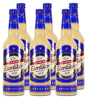 Produktbild von Rendezvous Eierlikör Advocaat -vollmundig- (6 x 0,7L)