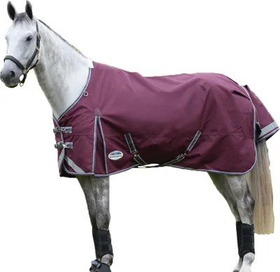 Image de Weatherbeeta - "Comfitec Plus Dynamic II" couverture de cheval standard WB1707 (137cm) (Bordeaux/gris/blanc)