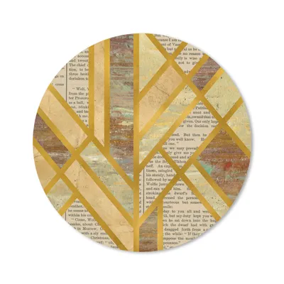 Produktbild von MuchoWow® Mauspad Mousepad Vintage - Marmor - Gold 50x50 cm - Mousepads - Maus Mat - Pad - Mausunterlage - Vinyl