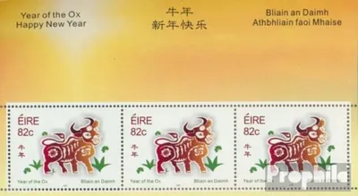 Produktbild von Briefmarken Irland 2009 Mi Block77 (kompl.Ausg.) postfrisch Jahr des Ochsen