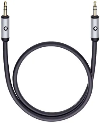 Image de OEHLBACH 60017, 3,5 mm, mâle, 3,5 mm, mâle, 5 m, noir