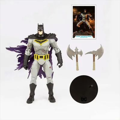 Produktbild von McFarlane Toys DC Multiverse Actionfigur Batman with Battle Damage (Dark Nights: Metal) 18 cm MCF15012
