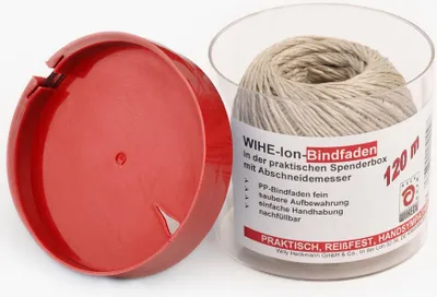 Produktbild von Wihedü Kordelbox mit Bindfaden (PP) - fein, bis 5 kg, 120 m