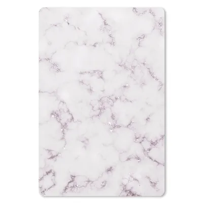 Produktbild von MuchoWow® Mauspad Mousepad Marmor - Weiß - Rosa 18x27 cm - Mousepads - Maus Mat - Pad - Mausunterlage
