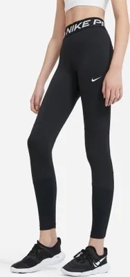 Produktbild von Nike Pro Tight Kids Short Leggings Girls Pant BLACK/WHITE XL