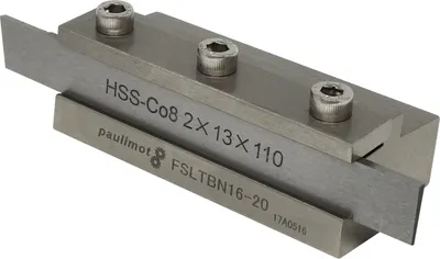 Produktbild von PAULIMOT Abstechstahlhalter, Schafthöhe 16 mm, mit HSS-Messer (8 % Kobalt)