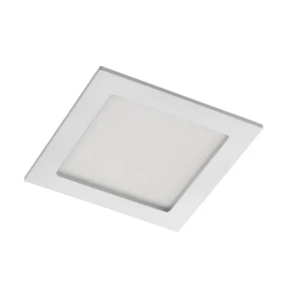Produktbild von Prios LED-Einbaulampe Helina, silber, 16,5 cm, dimmbar