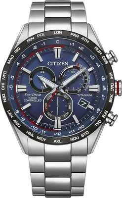 Produktbild von Herrenuhr Solaruhr Kalender Alarm - Citizen Modell: CB5945-85L