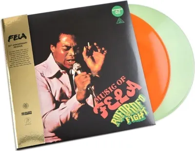 Produktbild von Fela Kuti - Music Of Fela - Roforofo Fight (Green/Yellow Coloured) (2 LP)