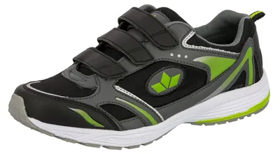 Image de Chaussures de sport Marvin VFitness pour hommes et femmes - Légères, noires et vert citron