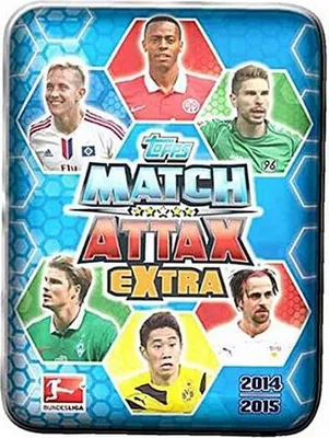 Produktbild von Topps 2014-2015 Match Attax Extra Mini-Tin (DE)