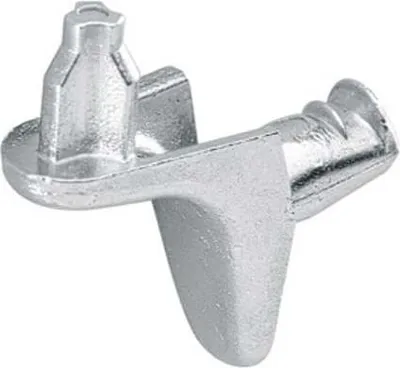 Produktbild von Hettich Bodenträger Sekura 1 Zinkdruckg. vernickelt für Holzböden - 19557