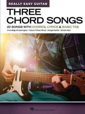 Zdjęcie produktu dla Three Chord Songs - Really Easy Guitar: 22 Songs with Chords, Lyrics & Basic Tab