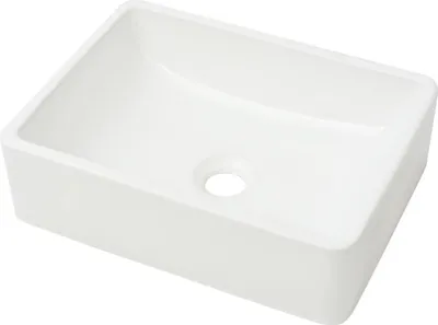 Obrázok produktu pre vidaXL Umývadlo keramické biele 41 x 30 x 12 cm