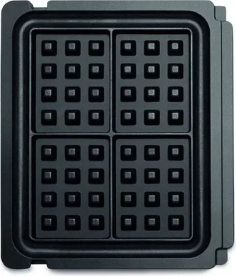 Produktbild von Sage Ersatzplatten The No-Mess Waffle Plates, Farbe:Schwarz
