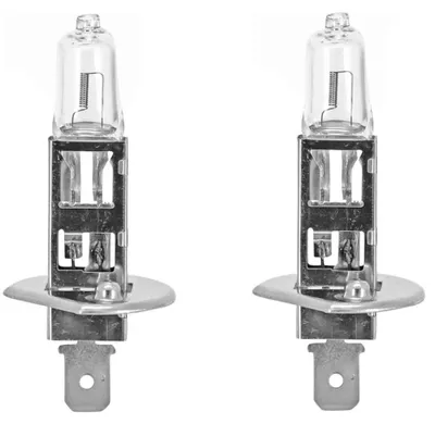 Immagine prodotto di lampadine H1, 12V 55W, per moto, scooter, ciclomotori, auto. (2 pezzi)