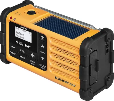 Image de Sangean-MMR-88 - Radio météo - Jaune