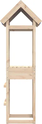 Produktbild von vidaXL Spielturm Braun 52,5 x 46,5 x 195 cm Massives Kiefernholz