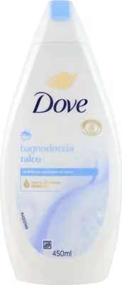 Produktbild von Dove Feuchtigkeitsspendendes Duschgel Talco, für sanfte und gepflegte Haut, 450 ml