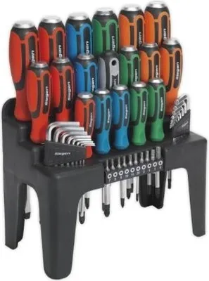Produktbild von SEALEY Schraubendreher-Set S01106 Chrom-Vanadium-Stahl
