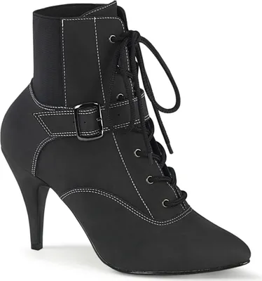 Produktbild von DREAM-1022 Damen Booties von Pleaser Pink Label, Schwarz EU 40, US 10