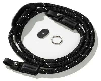 Produktbild von Kameragurt, strapazierfähiges Lederpolster, einfache Installation, (Schwarz) 4882