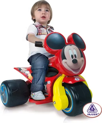 Produktbild von Mickey Mouse Samurai Trimoto Batterie Fahrzeug 6V Rot