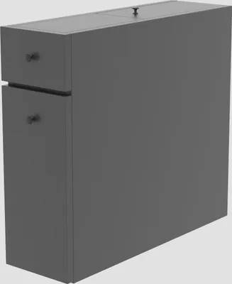Produktbild von Skye Decor, Calencia - Anthracite, Badezimmerschränke, Badezimmerschränke, Anthrazit, 20 x 55 x 60 cm