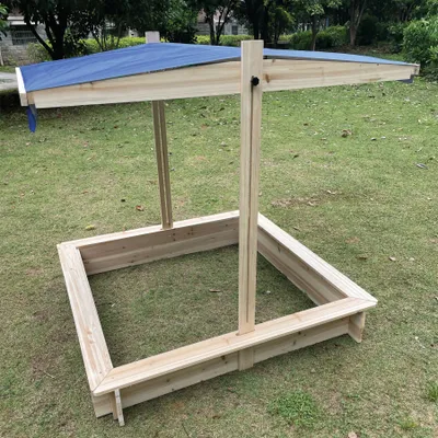 Produktbild von Sandkasten Spielplatz Kinder Ombra 126 x 118 cm von terra-garten®