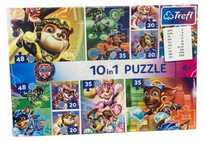 Produktbild von Trefl Puzzle 10in1 Paw Patrol 329 Teile