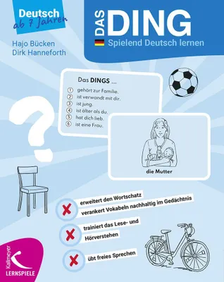 Produktbild von Das Dings: Spielend Deutsch lernen