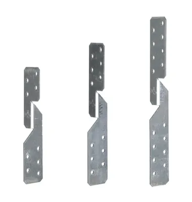 Image de Alberts 836931, ancres à cheville universelles, galvanisées Sendzimir, dimensions 32 x 32 x 210 mm, lot de 50