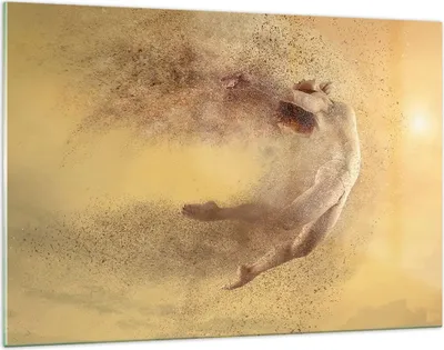 Produktbild von Bilder auf glas - Frau Abstraktion - 120x80cm - Glasbilder - Wandbilder - Kunstdruck - zum Aufhängen bereit - Wanddekoration aus Glas - Glas Bilder - Wandbild auf Glas - Einteilig - GAA120x80-4061