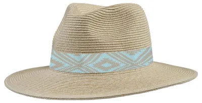 Produktbild von P.A.C. Ecuador Panama Straw Hat S/M beige - light beige/boho blue
