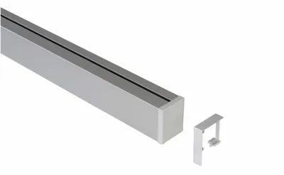 Immagine prodotto di Set di profili Linero MosaiQ L 600 mm / Profilo di ringhiera in alluminio / Sistema di ringhiere / Kesseböhmer