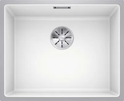 Produktbild von Spüle Blanco SUBLINE 500-IF 543 x 443 mm weiß 524109