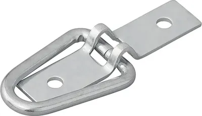 Produktbild von Ladungssicherungs-D-Ring 2-teilig 72 x 16 mm