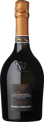 Produktbild von Prosecco Superiore extra dry Vino Spumante Valdobbiadene DOCG - Borgo Molino
