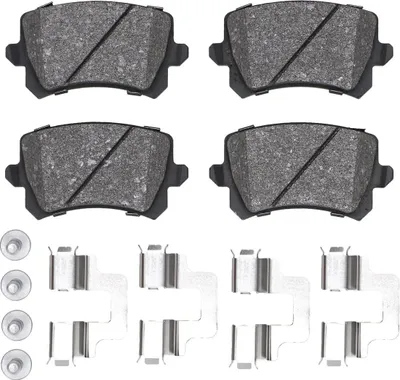 Obrázek produktu pro MS 13046027492N-SET-MS Brzdové destičky, brzdové čelisti zadní nápravy pro VW PASSAT B7 (362)