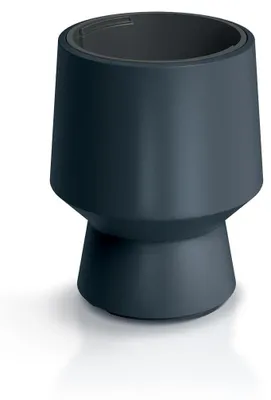 Obrázok produktu pre Veľký plastový kvetináč s vyberateľou vnútornou miskou, priemer 30 cm
