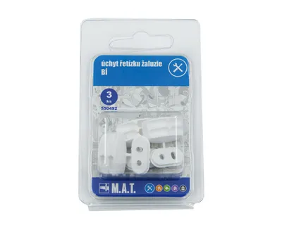 Produktbild von Kettenhalter für Jalousien WHITE (3Stk) Blister