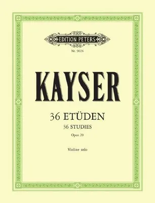 Produktbild von 36 Etüden op. 20