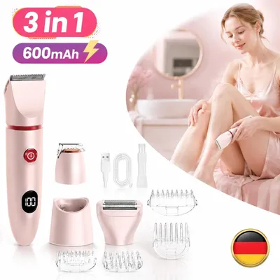 Image de Rasoir électrique pour femmes, coupe-bikini 3-en-1