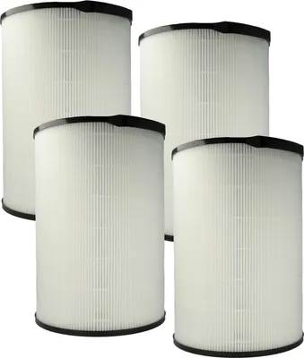 Produktbild von vhbw 4x Luftilter kompatibel mit Philips AC4236/10, Series 4000i Luftreiniger - Kombifilter HEPA (HEPA 13) + Aktivkohle