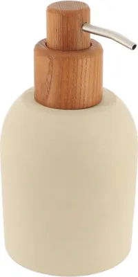 Produktbild von Tendance Seifenspender 230 ml beige braun 8 cm x 8 cm x 16 cm Zement