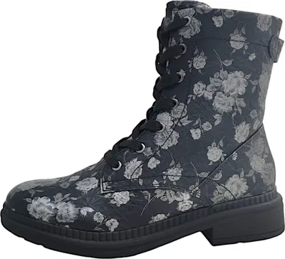 Image de Bottes à lacets Jana, noir, taille 38