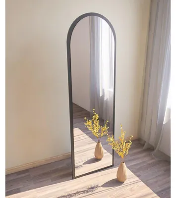Image de Miroir Plein Pied - 50 x 160 cm - Noir
